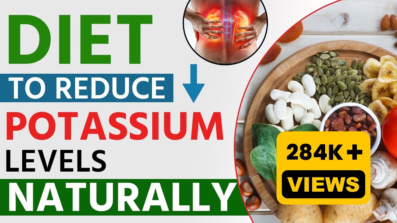 Image explaining how to lower potassium levels